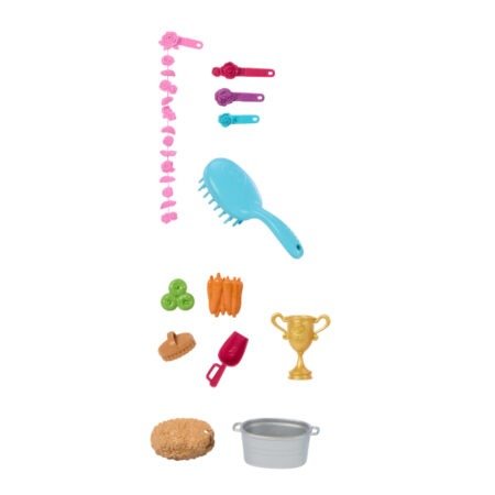 Інтерактивна конячка з аксесуарами для догляду Barbie - Зображення 3