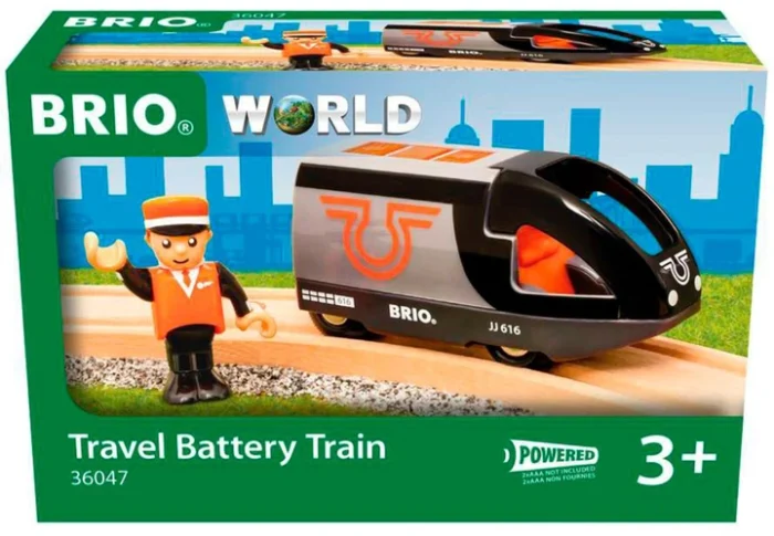 Пасажирський поїзд для залізниці BRIO на батарейках (36047) - Зображення 1