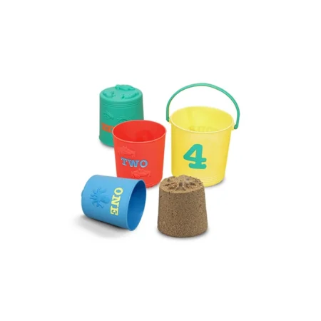 Набір пластикових відер  Цифри , 4 штуки Melissa&Doug (MD6424) - Зображення 2