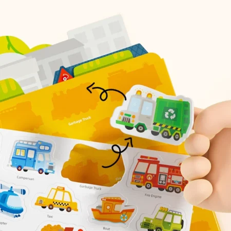 Наліпки набір STICKERS BUSTLING TRAFFIC - Зображення 5