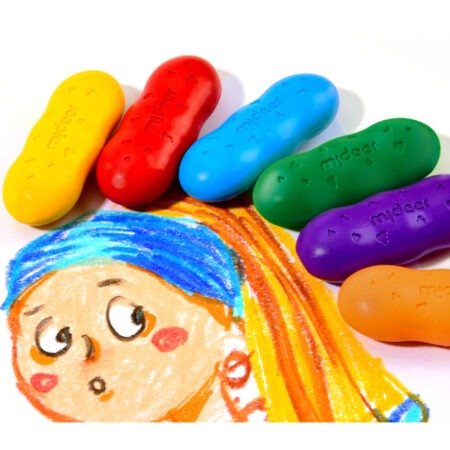 Крейди в наборі PEAS CRAYONS 12 - Зображення 4